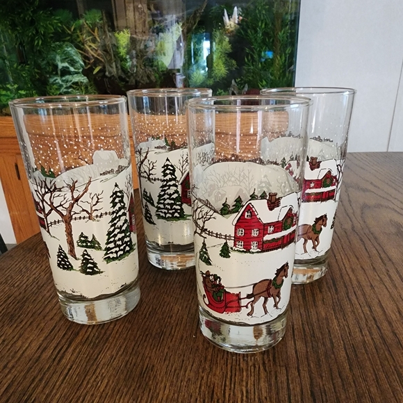 Vintage Libbey drinking glasses - Picture 6 of 6